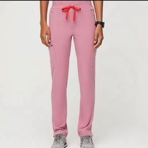 Chalk Pink  FIGS - Tall Skinny Scrub Pants - XXS - Tall
